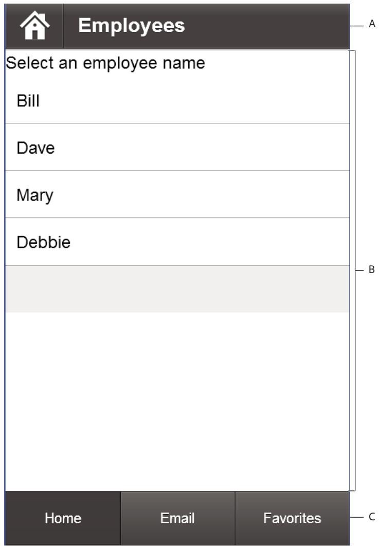 ADOBE FLEX - Uneapplicationmobilecomprenantdessections - 1