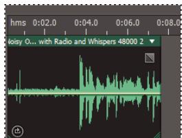 ADOBE AUDITION CS5.5 - Déplacement du contenu d'un clip réduit ou en boucle - 2