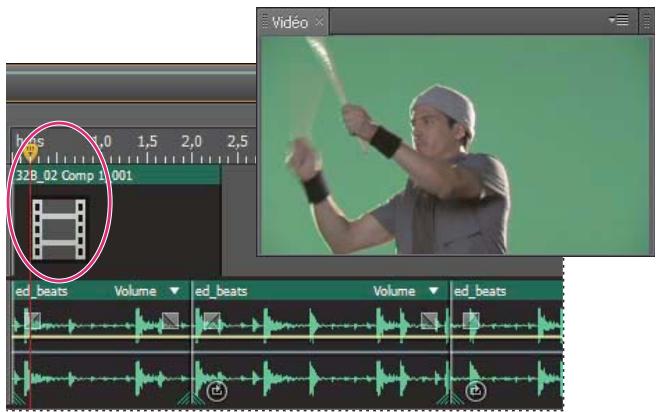 ADOBE AUDITION CS5.5 - Personnalisation du panneau Video - 2