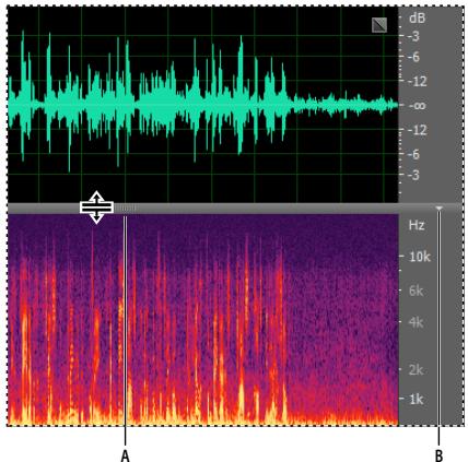 ADOBE AUDITION CS5.5 - Affichage de formes d'onde et de spectres audio - 1