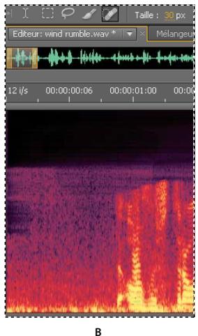 ADOBE AUDITION CS5.5 - Sélection et correction automatique d'artefacts - 2