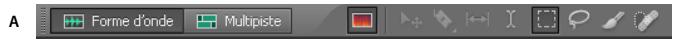 ADOBE AUDITION CS5.5 - Affichage de la barre d'outils - 1