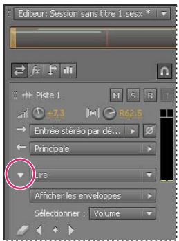 ADOBE AUDITION CS5.5 - Création d'enveloppés de piste - 1