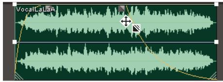ADOBE AUDITION CS5.5 - Fondu ou fondu croisé de clips dans une piste - 1