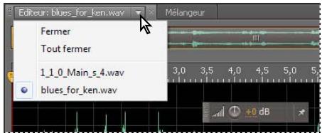ADOBE AUDITION CS5.5 - Ouverture des fichiers audio et des mixages multipistes existants - 1