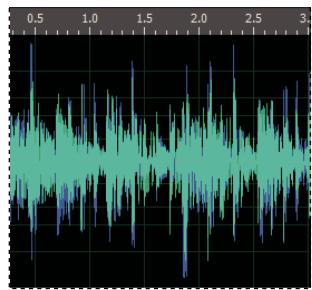 ADOBE AUDITION CS5.5 - Affichage des canaux de forme d'onde de couleur unie ou avec calques - 2