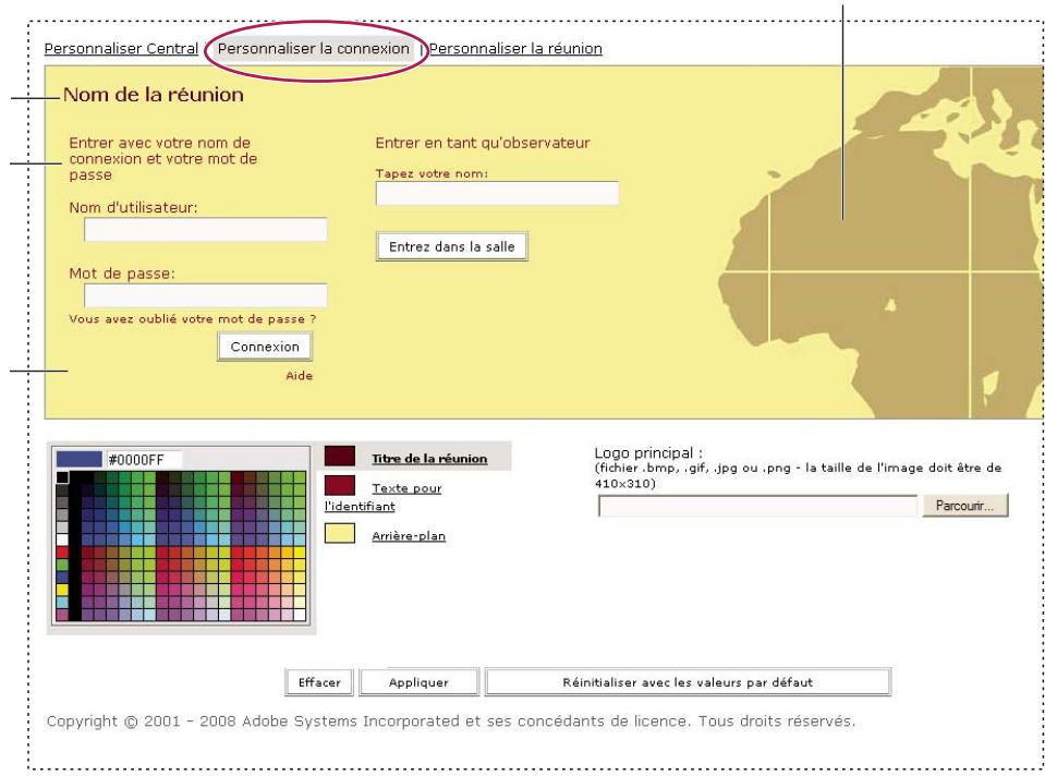 ADOBE CONNECT PRO 7.5 - Personnalisation de la page de connexion - 1