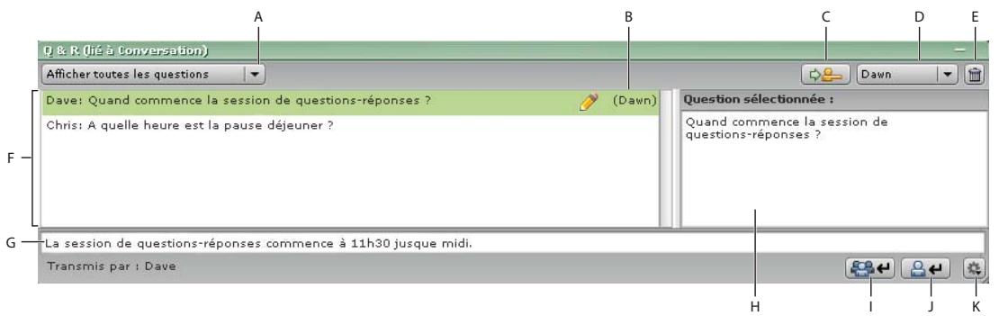 ADOBE CONNECT PRO 7.5 - Modération des questions à l'aide du module Q &amp; R - 1