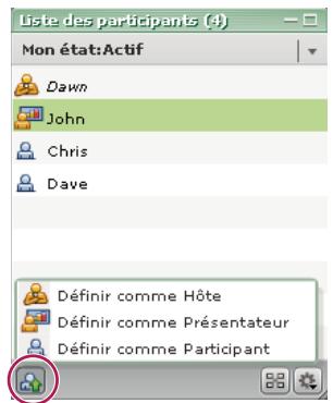 ADOBE CONNECT PRO 7.5 - Communication avec les participants par le biais du module Liste des participants - 1
