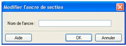 ADOBE CONTRIBUTE CS4 - Modification des ancres de section - 1
