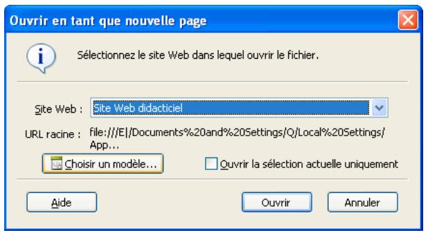ADOBE CONTRIBUTE CS4 - Insertion d'un lien pointant vers un document Microsoft Word ou Excel à partir de Microsoft Office (Windows uniquement) - 1