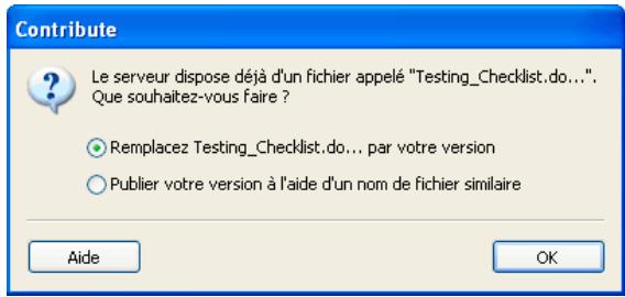 ADOBE CONTRIBUTE CS4 - Publication d'un fichier de l'ordinateur vers un site Web - 3