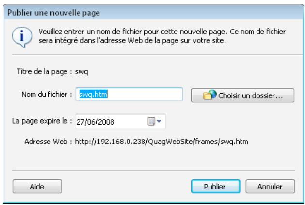 ADOBE CONTRIBUTE CS4 - Publication d'un fichier de l'ordinateur vers un site Web - 2