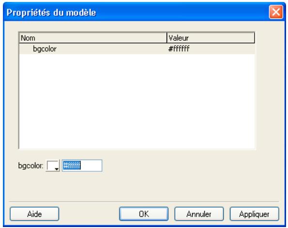 ADOBE CONTRIBUTE CS4 - Configuration des propriétés d'un modèle de page Web - 1