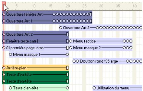 ADOBE DIRECTOR 11.5 - Sélection, modification et ajout d'images dans le scénario - 1