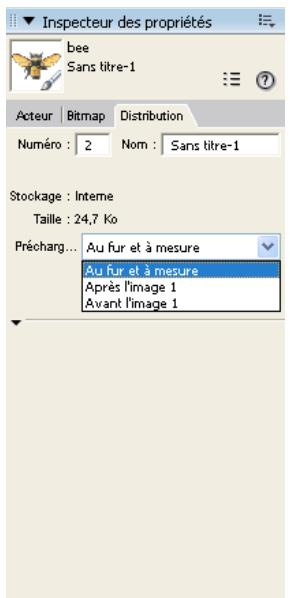 ADOBE DIRECTOR 11.5 - Modification des propriétés des distributions - 1