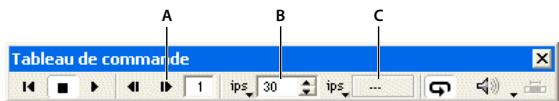 ADOBE DIRECTOR 11.5 - Comparaison de la vitesse réelle et des cadences - 1
