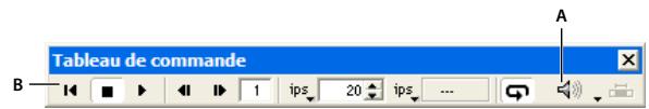 ADOBE DIRECTOR 11.5 - Modifier le volume sonore - 1