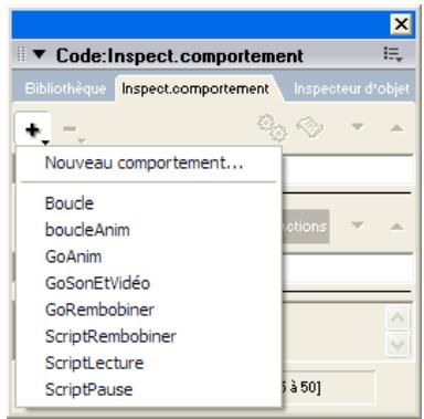 ADOBE DIRECTOR 11.5 - Associer des comportements qui ont déjà été copiés dans une distribution - 1