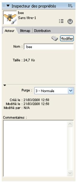 ADOBE DIRECTOR 11.5 - Affichage et définition des propriétés des acteurs - 1