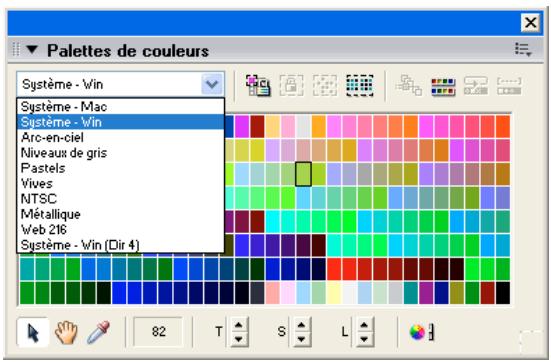 ADOBE DIRECTOR 11.5 - Créer une palette de couleurs comme acteur - 1