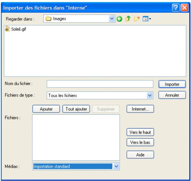 ADOBE DIRECTOR 11.5 - Importation d'acteurs - 1