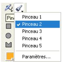 ADOBE DIRECTOR 11.5 - Outils et boutons de la fenêtre Dessin - 1