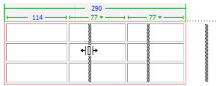 ADOBE DREAMWEAVER CS5.5 - Modification de la largeur d'une colonne en conservant les dimensions des autres colonnes - 1