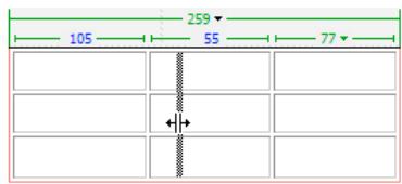 ADOBE DREAMWEAVER CS5.5 - Modification de la largeur d'une colonne tout en conservant la même largeur de tableau - 1
