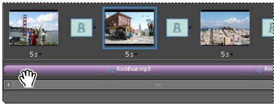 ADOBE ELEMENTS ORGANIZER 9 - Ajout de musique à un diaporama - 1