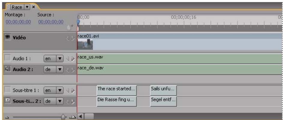 ADOBE ENCORE CS3 - A propos des montages - 1