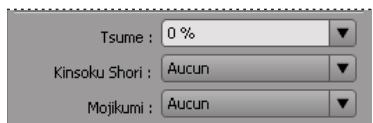 ADOBE ENCORE CS3 - Options de texte asiatique - 1
