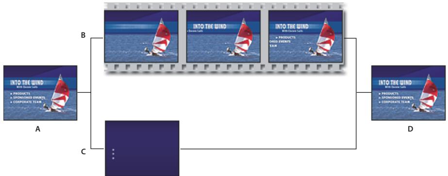ADOBE ENCORE CS3 - Définissez le point de boucle du menu. - 1