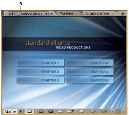 ADOBE ENCORE CS3 - Creation des menus - 2