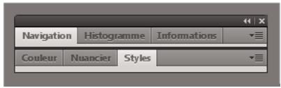 ADOBE FIREWORKS CS4 - Empilage de panneaux flottants - 1