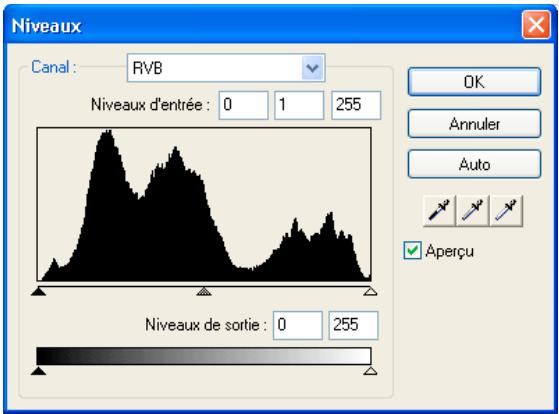 ADOBE FIREWORKS CS4 - Réglage des tons clairs, des tons moyens et des tons fonçés à l'aide de la fonction Niveauux - 1