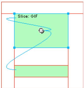 ADOBE FIREWORKS CS4 - Application de plusieurs survols à une tranche - 1