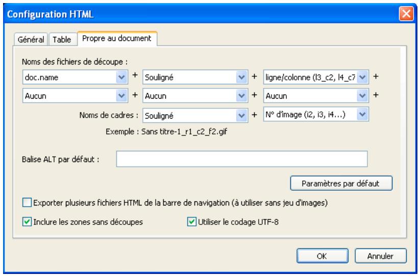 ADOBE FIREWORKS CS4 - Modification de la convention de dénomination par défaut - 1
