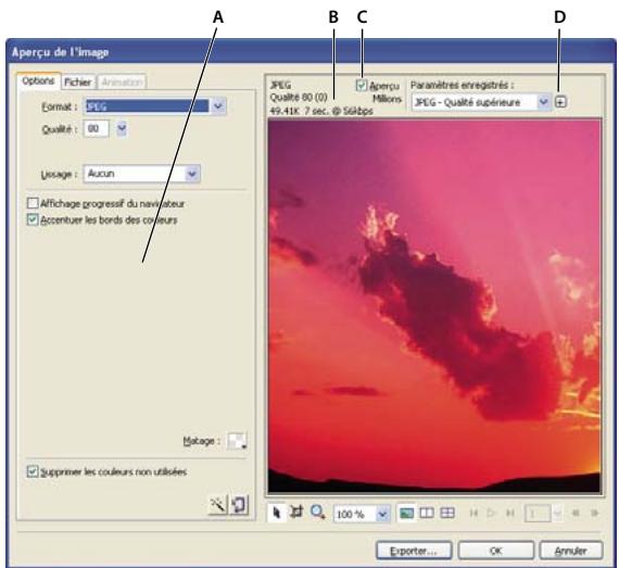 ADOBE FIREWORKS CS4 - Utilisation de l'aperçu de l'image - 1