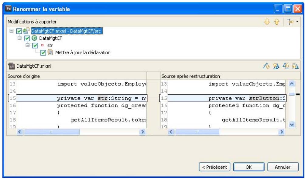 ADOBE FLASH BUILDER 4.5 - Restructuration du code - 1