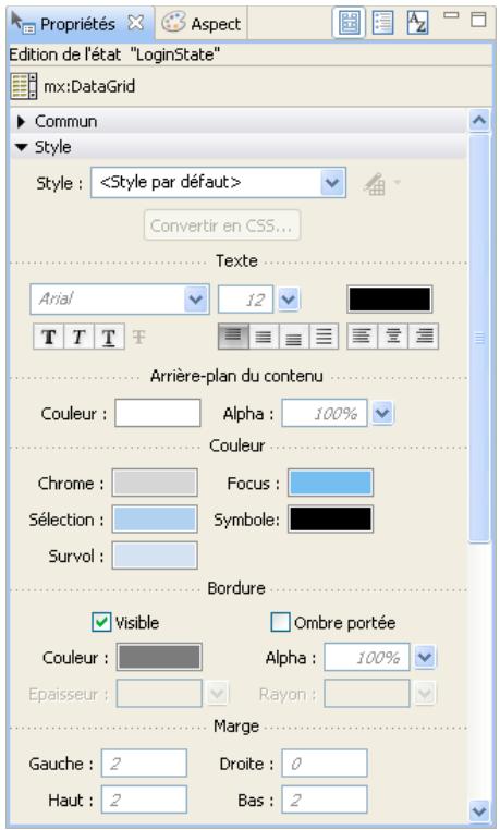 ADOBE FLASH BUILDER 4.5 - Vue Style - 1