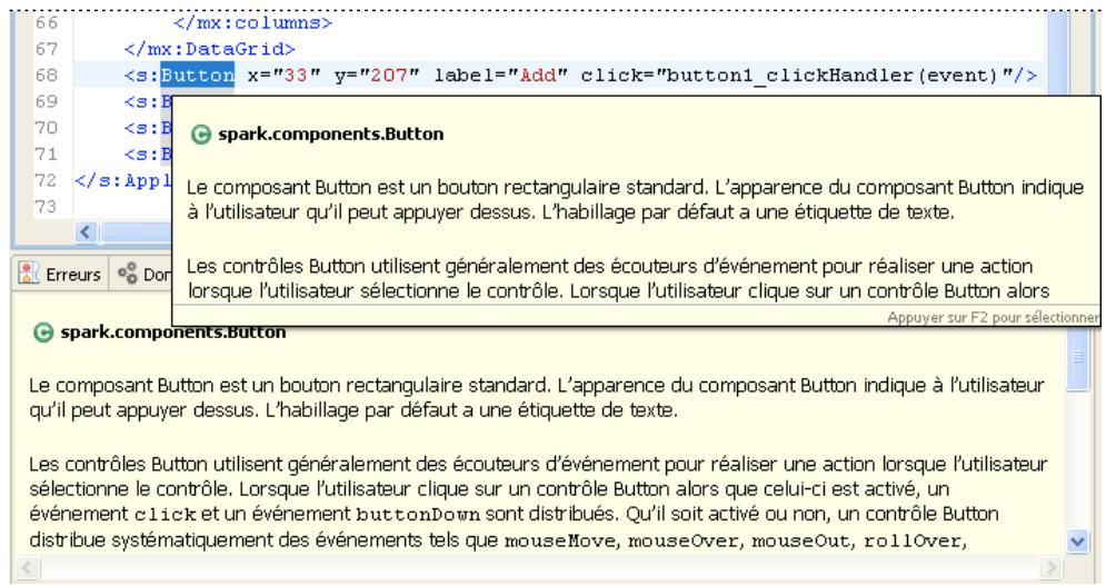 ADOBE FLASH BUILDER 4.5 - Vue ASDoc - 1