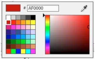 ADOBE FLASH CATALYST CS5.5 - Utilisation du sélecteur de couleurs - 1