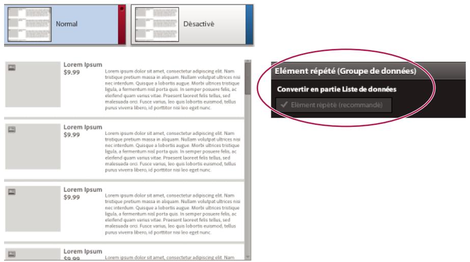ADOBE FLASH CATALYST CS5.5 - Parties d'habillage et états des composants - 4