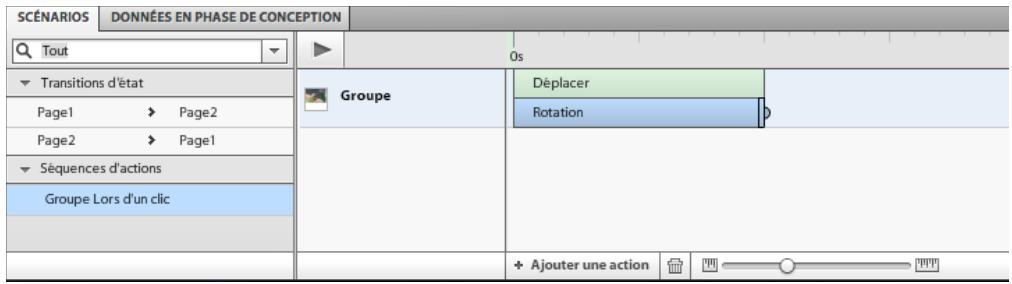 ADOBE FLASH CATALYST CS5.5 - Modification de séquences d'actions - 1