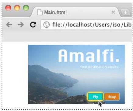 ADOBE FLASH CATALYST CS5.5 - Aperçu de votre projet dans un navigateur Web - 1