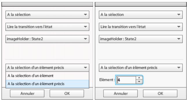 ADOBE FLASH CATALYST CS5.5 - Interactions de liste conditionnelles - 1