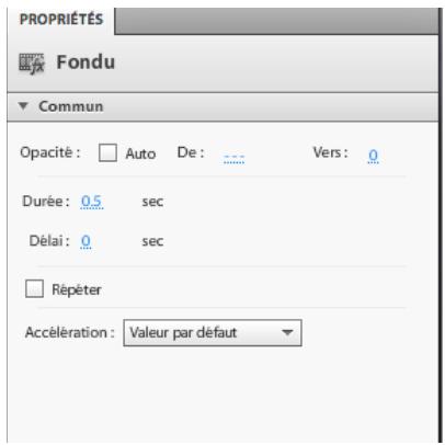 ADOBE FLASH CATALYST CS5.5 - Modification des transitions - 2