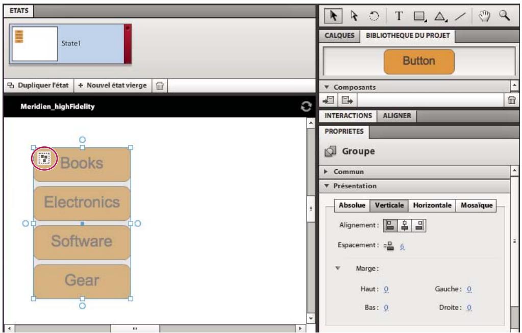 ADOBE FLASH CATALYST CS5.5 - Utilisation de mises en page gérées - 1