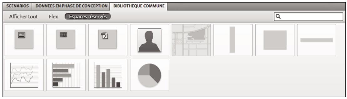 ADOBE FLASH CATALYST CS5.5 - Utilisation d'espaces réservés - 1